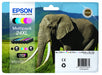 EAN 8715946519371 - Epson Elephant C13T24384020 cartucho de tinta 1 pieza(s) Original Negro, Cian, Cian claro, Magenta claro, imagen 1
