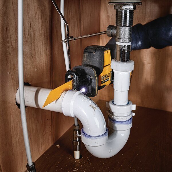 EAN 5035048732694 - DeWALT DCS312D2-QW sierra recíproca 2800 spm Negro, Amarillo imagen 7