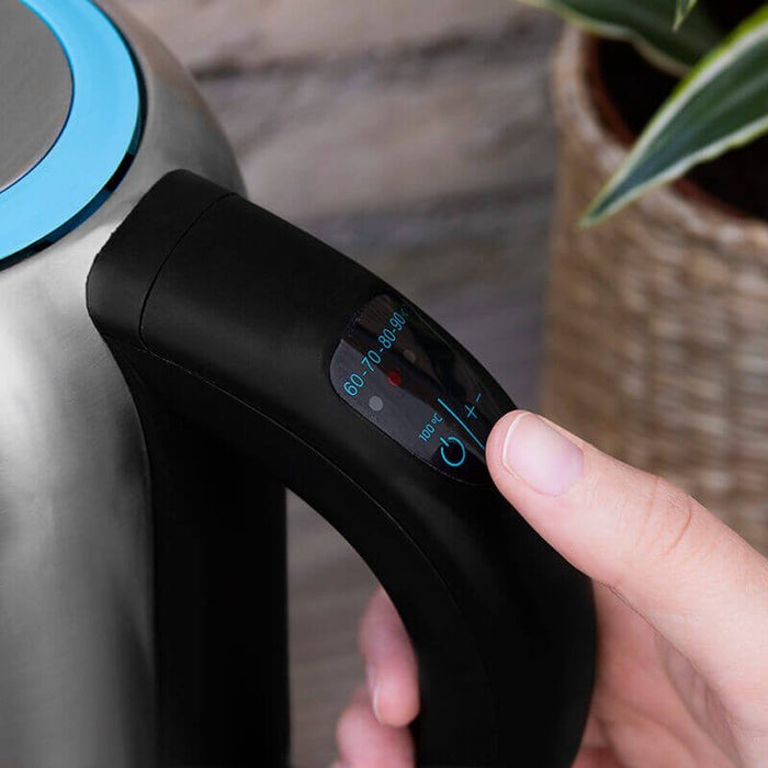 EAN 8435484015158 - Cecotec ThermoSense 290 tetera eléctrica 1,7 L 2200 W Negro, Acero inoxidable imagen 12