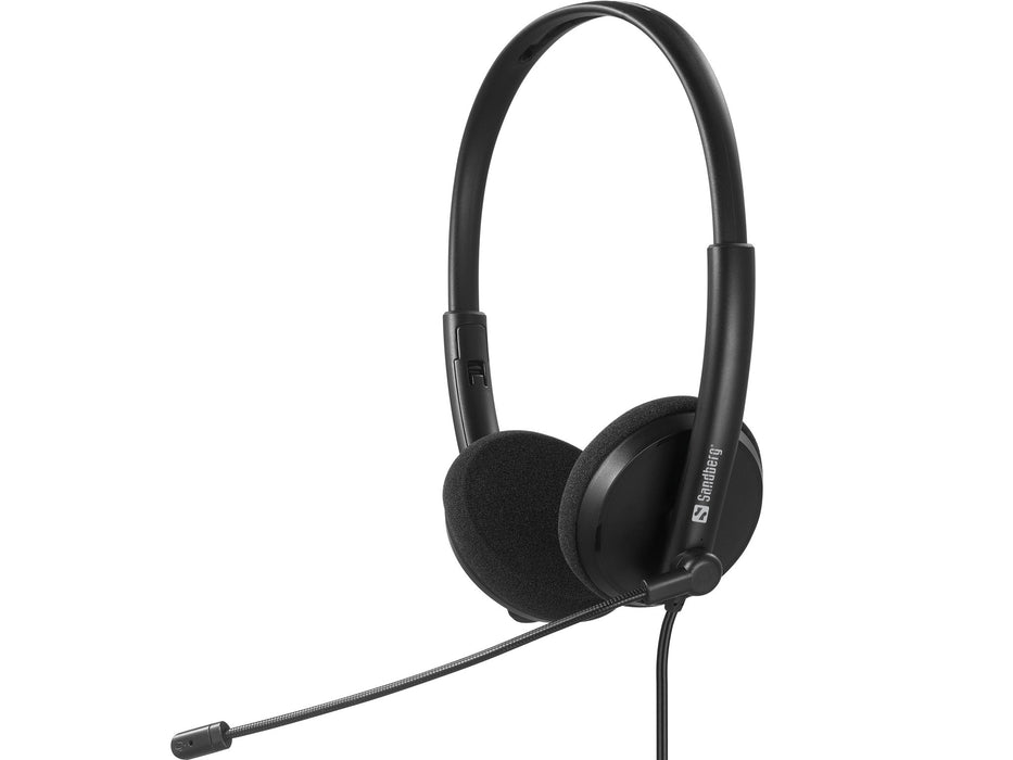 EAN 5705730126468 - Sandberg 126-46 auricular y casco Auriculares Alámbrico Diadema Oficina/Centro de llamadas USB Tipo C Neg imagen 1