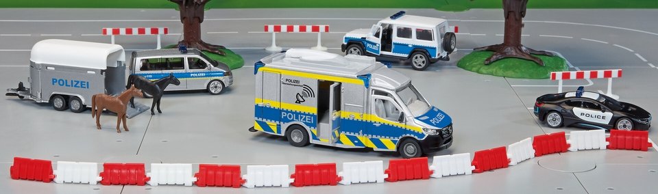 EAN 4006874023011 - Siku Mercedes-Benz Sprinter Police Modelo a escala de furgón policial Previamente montado 1:50 imagen 7