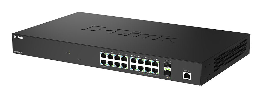 EAN 790069476648 - D-Link DMS-1250-18/E switch Gestionado L2 2.5G Ethernet (100/1000/2500) Negro imagen 3