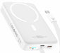 EAN 0850056972468 - Baseus P1002210B223-00 batería externa Polímero de litio 10000 mAh Cargador inalámbrico Blanco imagen 4