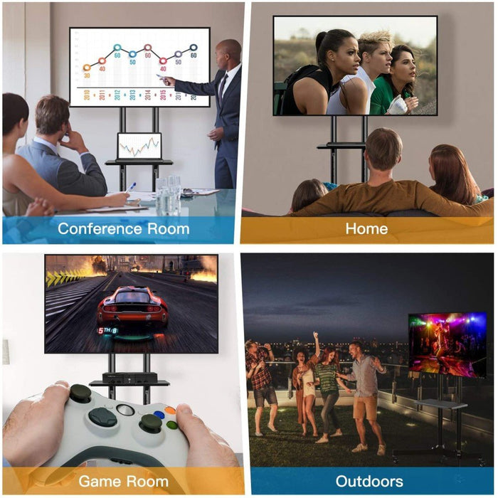 EAN 8051128105643 - Techly ICA-TR16T soporte para pantalla de señalización 177,8 cm (70") Negro imagen 11