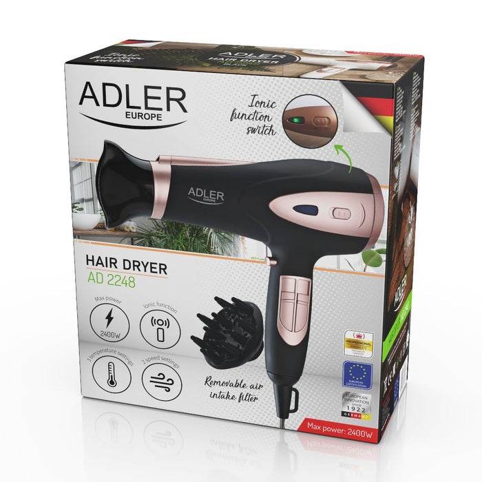 EAN 5903887801706 - Adler AD 2248B secador 2200 W Negro imagen 10
