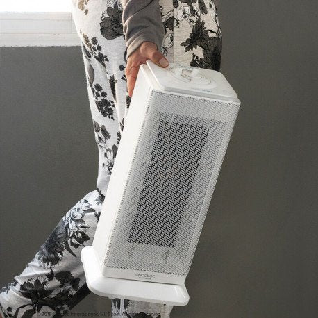 EAN 8435484053112 - Cecotec 05311 calefactor eléctrico Interior Acero inoxidable, Blanco 2000 W Ventilador eléctrico imagen 8