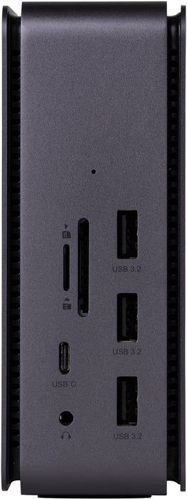 EAN 5704174646310 - eSTUFF ES623015 base para portátil y replicador de puertos Alámbrico USB4 Aluminio, Negro imagen 3