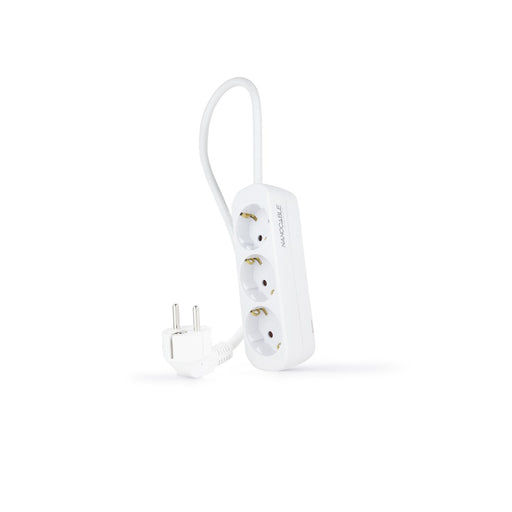 EAN 8433281013971 - Nanocable 10.38.0003-NS base múltiple 1,4 m 3 salidas AC Interior imagen 1