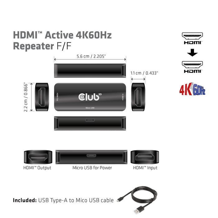 EAN 8719214472825 - CLUB3D CAC-1307 cable HDMI imagen 4