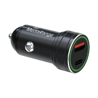 EAN 4260664872955 - MediaRange MRMA120 cargador de dispositivo móvil Smartphone Negro Encendedor de cigarrillos Carga rápida  imagen 2
