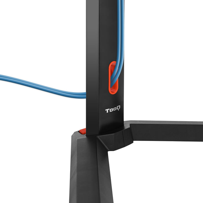 EAN 8433281009738 - TooQ DB1401TN-B soporte para monitor 81,3 cm (32") Escritorio Negro, Rojo imagen 7