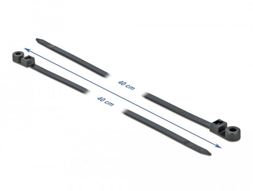 EAN 4043619189533 - DeLOCK 18953 presilla Brida de entrada paralela Poliamida Negro 10 pieza(s) imagen 2