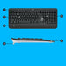 EAN 5099206077393 - Logitech 920-008677 teclado Ratón incluido Universal USB QWERTZ Suizo Negro, Blanco imagen 6