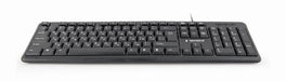 EAN 8716309083997 - Gembird KB-U-103-RU teclado Oficina USB QWERTY Inglés, Ruso Negro imagen 2