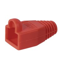 EAN 4040849112171 - Goobay Strain relief boot for RJ45 plugs abrazadera para cable Rojo imagen 1