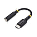 EAN 0065030898225 - StarTech.com USBCAUDIO2 cambiador de género para cable USB Type-C 2.0 3.5 mm Negro imagen 1