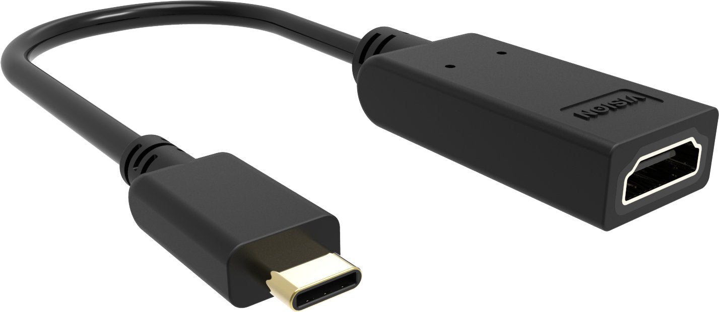 EAN 4979315000004 - Vision TC-USBCHDMI/BL adaptador de cable de vídeo USB Tipo C HDMI tipo A (Estándar) Negro imagen 6