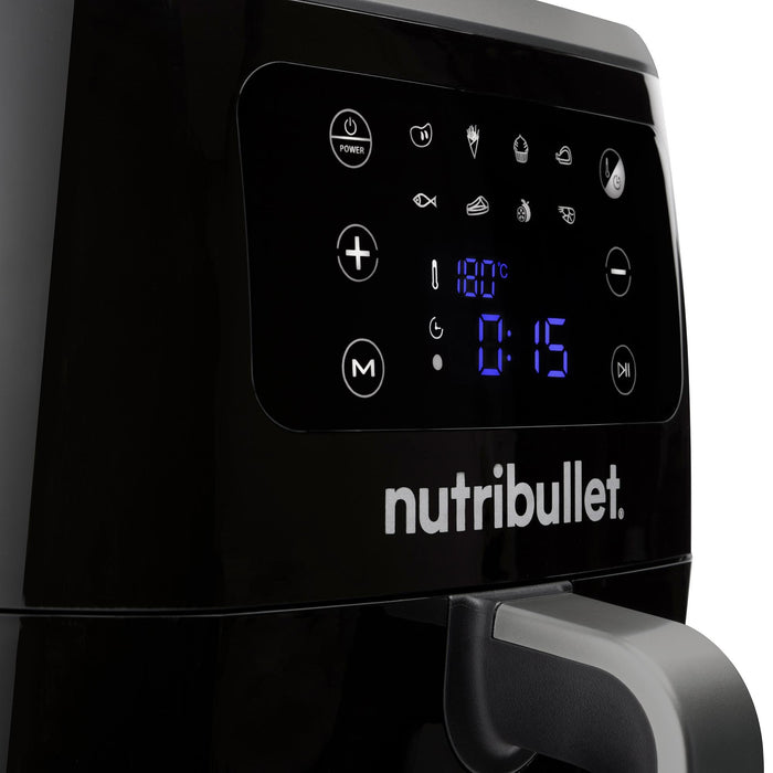 EAN 8006447002180 - NutriBullet XXL Digital Air Fryer Sencillo 7 L Independiente 1800 W Freidora de aire caliente Negro imagen 4