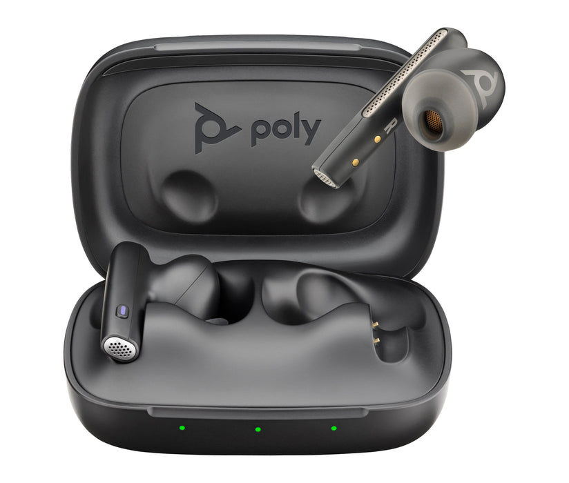 EAN 197497054361 - HP Poly Voyager Free 60 UC M Carbon Black Earbuds +BT700 USB-A Adapter +Basic Charge Case Auriculares Inal imagen 7