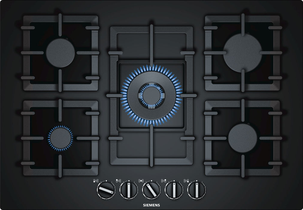 EAN 4242003742549 - Siemens EP7A6QB90 hobs Negro Integrado Encimera de gas 5 zona(s) imagen 1