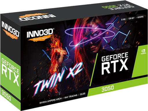 EAN 0835168004061 - INNO3D GeForce RTX 3050 Twin X2 NVIDIA 6 GB GDDR6 imagen 2