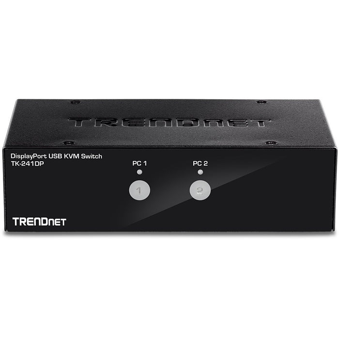 EAN 0710931170252 - Trendnet TK-241DP interruptor KVM Negro imagen 2