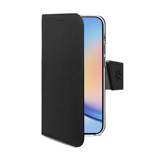 EAN 8021735207078 - Celly WALLY1063 funda para teléfono móvil 16,8 cm (6.6") Funda cartera Negro imagen 1