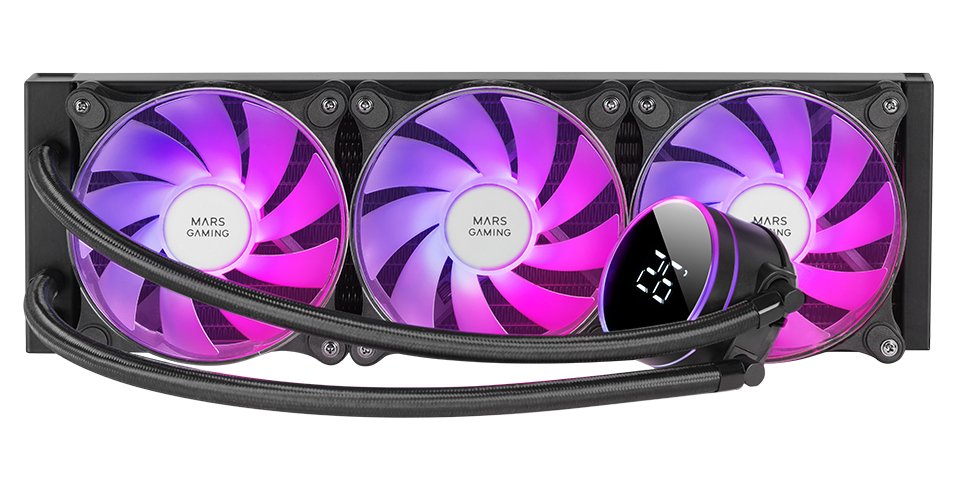 EAN 8435693106593 - Mars Gaming ML-LCD360 Procesador Sistema de refrigeración líquida todo en uno 12 cm 1 pieza(s) imagen 1