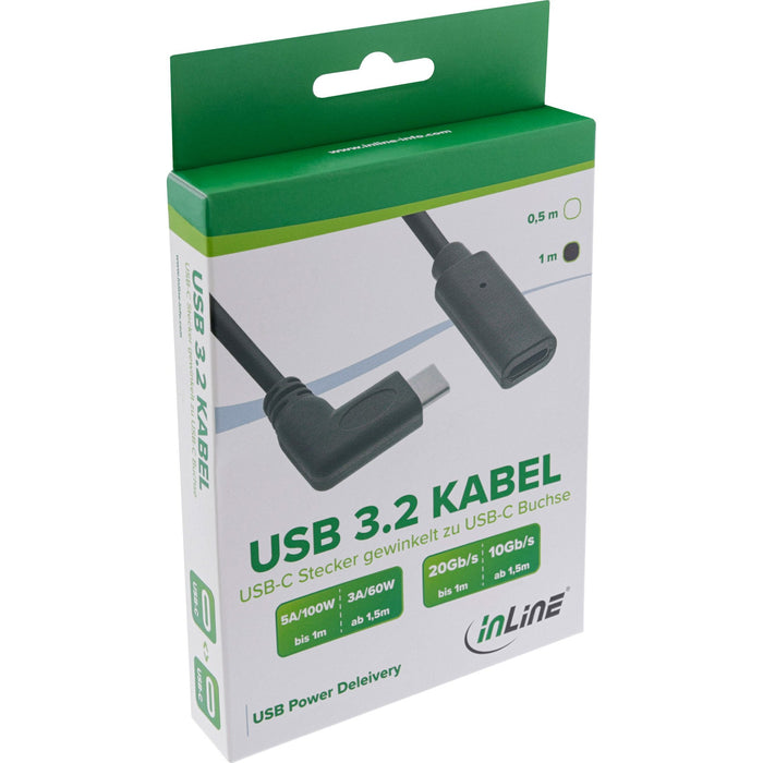 EAN 4043718286553 - InLine 35781 cable USB USB 3.2 Gen 2 (3.1 Gen 2) 1 m USB C Negro imagen 2
