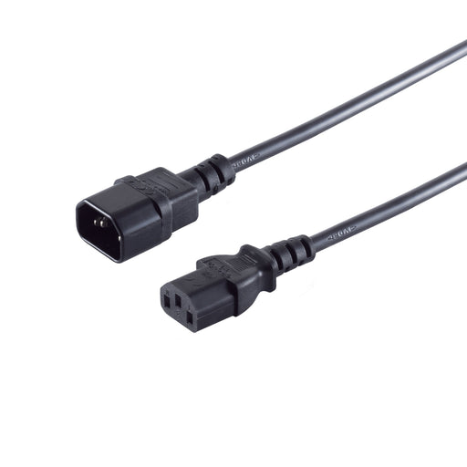 EAN 4017538121769 - S/CONN 60009-3 cable de transmisión Negro 3 m IEC C13 IEC C14 imagen 1