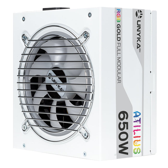 EAN 6940533545309 - UNYKAch ATX Atilus RGB White 650W unidad de fuente de alimentación 20+4 pin ATX Blanco imagen 2