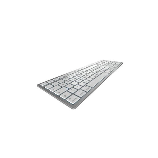 EAN 840183606114 - CHERRY KW 9100 SLIM FOR MAC teclado Universal USB + Bluetooth QWERTY Inglés Plata imagen 1