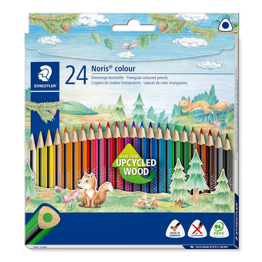 EAN 4007817037225 - Staedtler 187C24 juego de pluma y lápiz de regalo Lápiz de grafito Caja de papel imagen 1