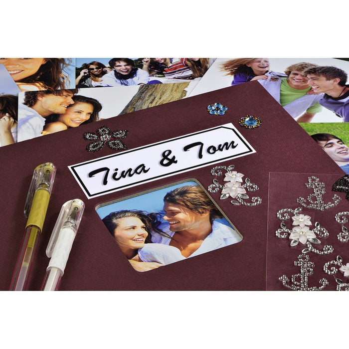 EAN 4007249019653 - Hama Fine Art álbum de foto y protector Burdeos 50 hojas 10 x 15 cm imagen 6