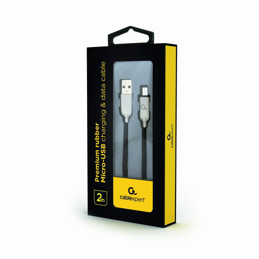 EAN 8716309108157 - Gembird CC-USB2R-AMMBM-2M cable USB USB 2.0 Micro-USB B USB A Negro imagen 1