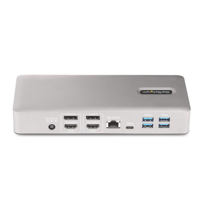 EAN 0065030899680 - StarTech.com 132UE-TB4USB4DOCK base para portátil y replicador de puertos Alámbrico Gris imagen 4