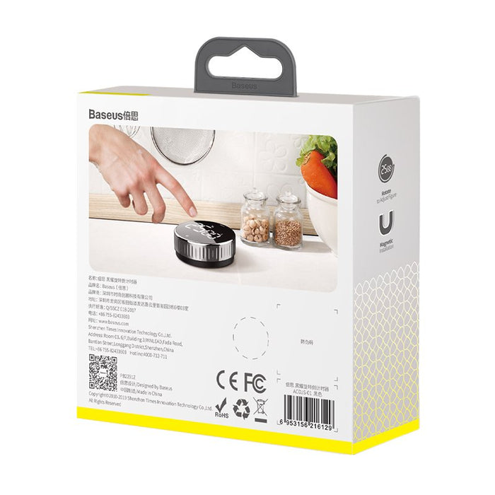 EAN 6953156216129 - Baseus Heyo rotation countdown Negro Temporizador diario imagen 9