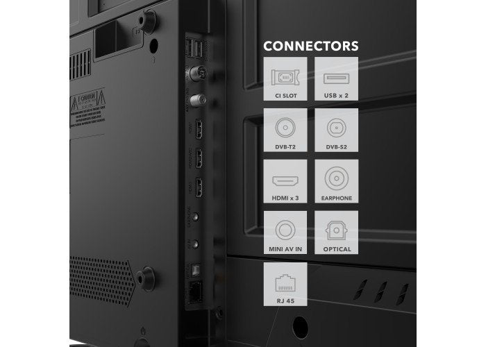 EAN 5999862467401 - Smart-Tech 32HG01V Televisor 81,3 cm (32") HD Smart TV Wifi Gris 180 cd / m² imagen 8