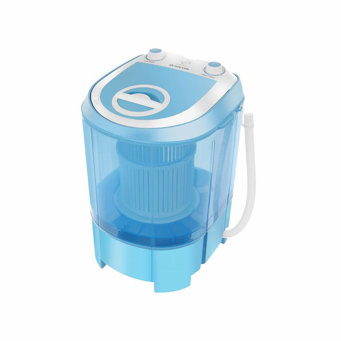 EAN 5907377863083 - Manta WH128 lavadora Carga superior 2,8 kg 330 RPM Azul, Blanco imagen 10