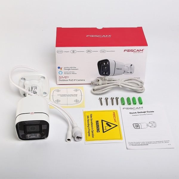 EAN 6954836057957 - Foscam V5EP Bala (forma) Cámara de seguridad IP Exterior 3072 x 1728 Pixeles Pared imagen 6