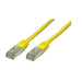 EAN 4017538030825 - S/CONN Cat6 S/FTP 0.5m cable de red Amarillo 0,5 m S/FTP (S-STP) imagen 1
