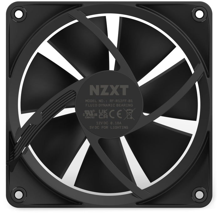 EAN 5060301699872 - NZXT F120 RGB Carcasa del ordenador Ventilador 12 cm Negro 1 pieza(s) imagen 1