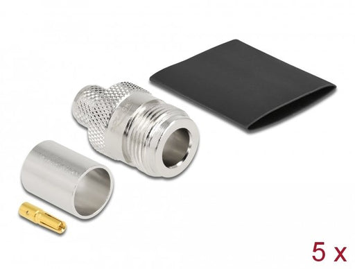 EAN 4043619900237 - DeLOCK 90023 conector coaxial Clase N 5 pieza(s) 50 Ω imagen 1