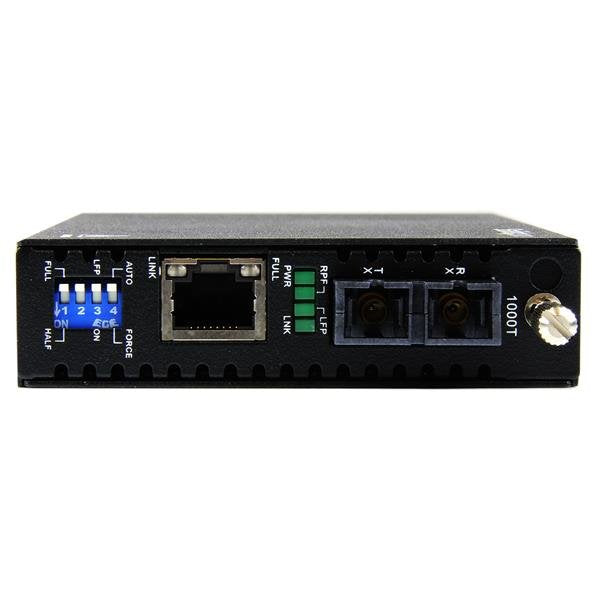 EAN 0065030846233 - StarTech.com ET91000SC2 convertidor de medio 2000 Mbit/s 850 nm Multimodo Negro imagen 2