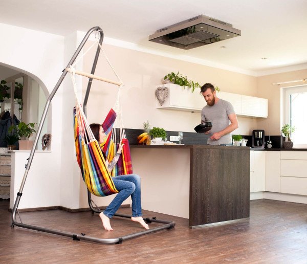 EAN 4030454003643 - AMAZONAS AZ-4011000 soporte de hamaca 1450 mm Acero lacado con pintura electrostática imagen 7