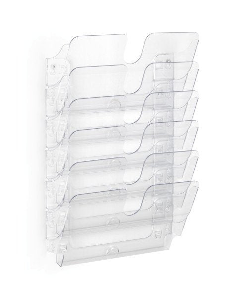 EAN 7318080014408 - Durable FLEXIPLUS estantería para libros 6 estanterías Transparente imagen 1