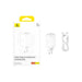 EAN 6932172644437 - Baseus GAN6 65W ADPTR + 100W C KBL-BYZ cargador de dispositivo móvil PDA, Tableta, Teléfono Blanco Corrie imagen 1