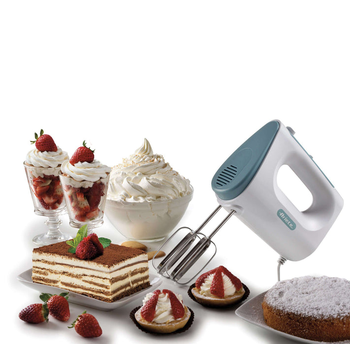 EAN 8003705123137 - Ariete 1545/01 Batidora de mano 450 W Blanco, Azul claro imagen 4