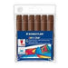EAN 4007817340301 - Staedtler Noris Club marcador 6 pieza(s) Marrón imagen 1