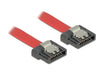EAN 4043619838325 - DeLOCK 0.1m 2xSATAIII cable de SATA 0,1 m Rojo imagen 1